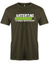Vatertag-Promile-Ladebalken-Herren-Shirt-Army