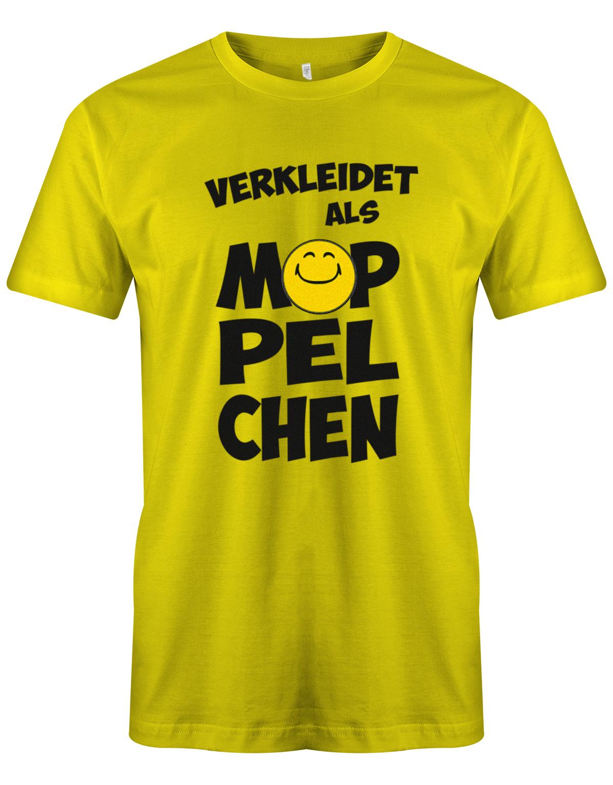 Verkleidet-als-Moppelchen-Herren-fasching-Kost-m-Shirt-Gelb