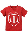 Wappen-Eins-erster-Geburtstag-wunschname-Baby-Shirt-rot