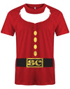 Weihnachtsmann-kost-m-Santa-Claus-Weihnachts-Shirt-herren-Rot