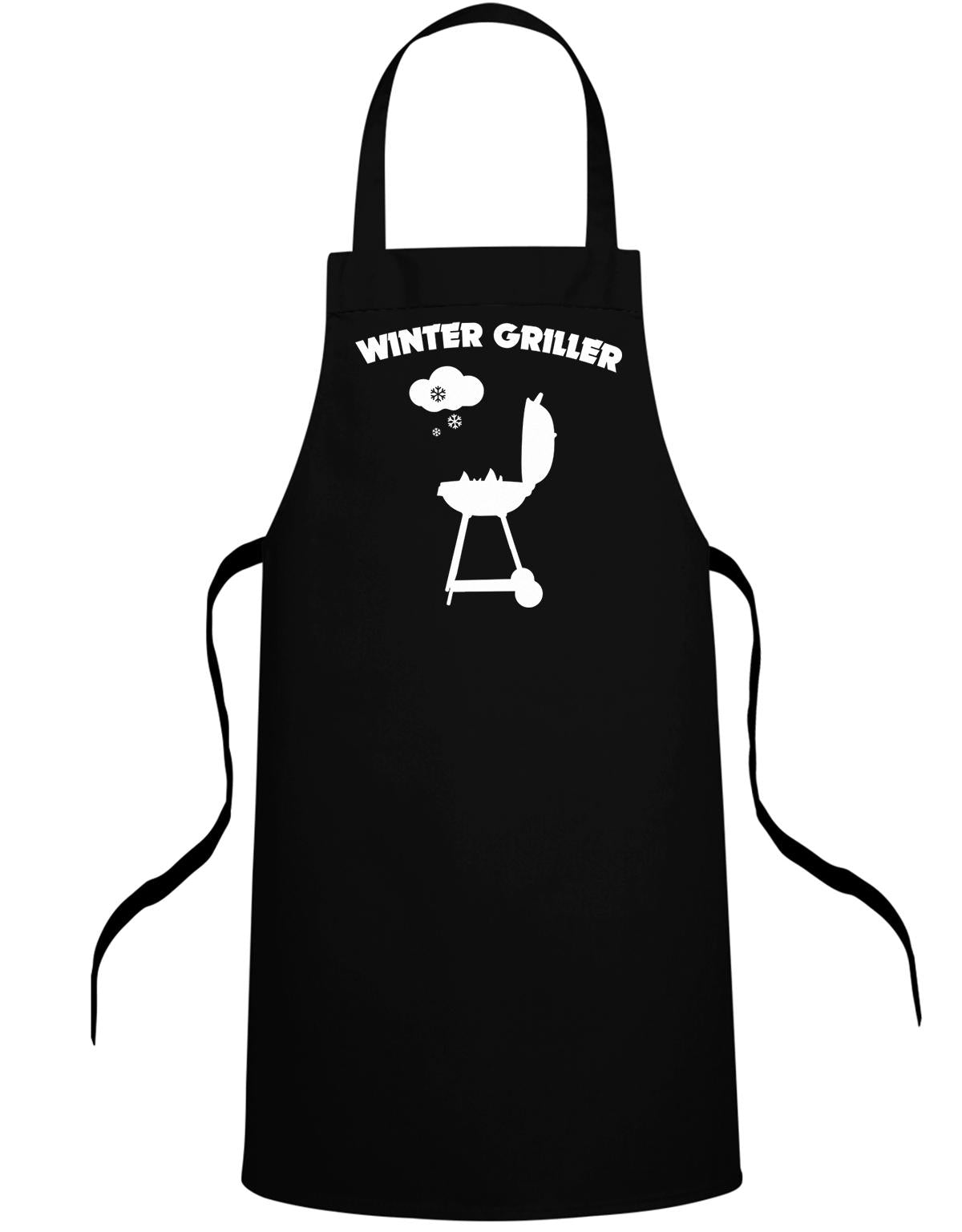 Winter Griller - Schnee Grill - Schürze