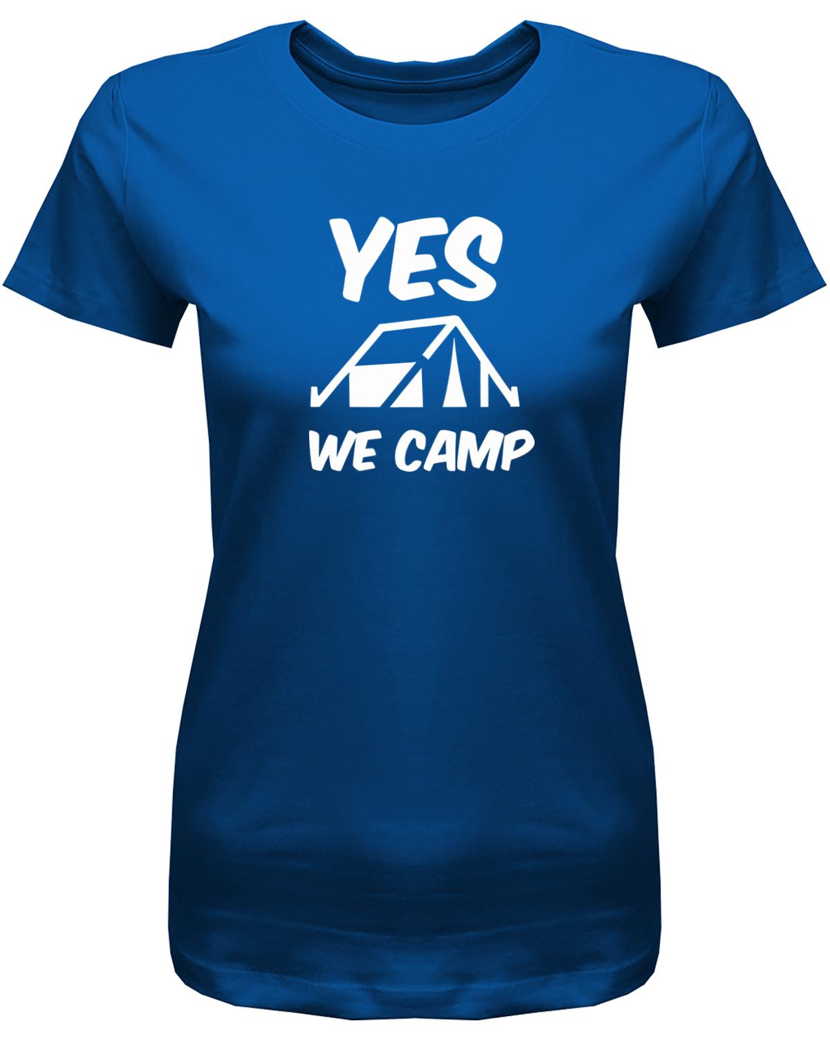 Yes-we-Camp-Damen-Shirt-Royalblau
