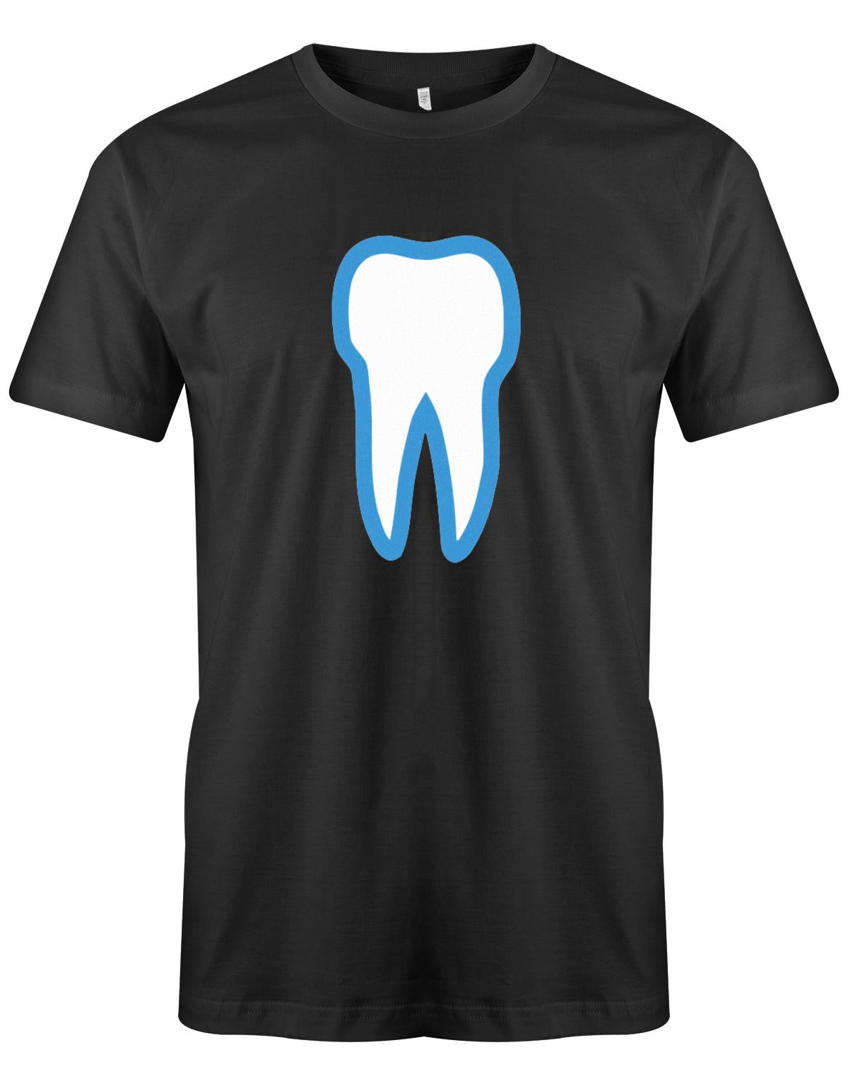 Zahn Kostüm Ersatz - Zahnarzt - Zahnfee Männer Shirt Schwarz