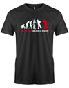 Zombie-Evolution-Herren-Halloween-Shirt-SChwarz