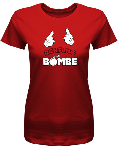 achtung-bombe-damen-shirt-rot