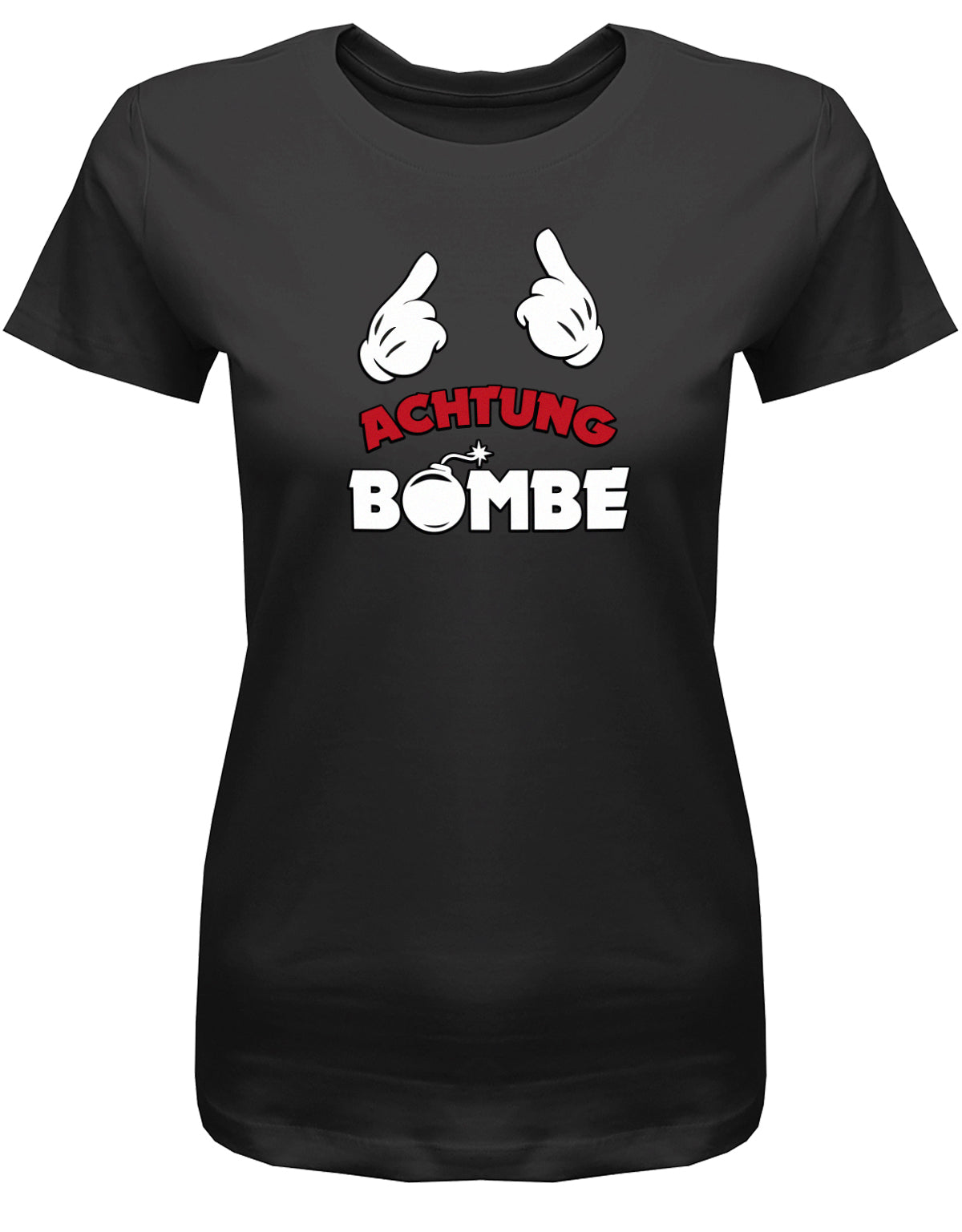 achtung-bombe-damen-shirt-schwarz3JKo52Ka9pSup