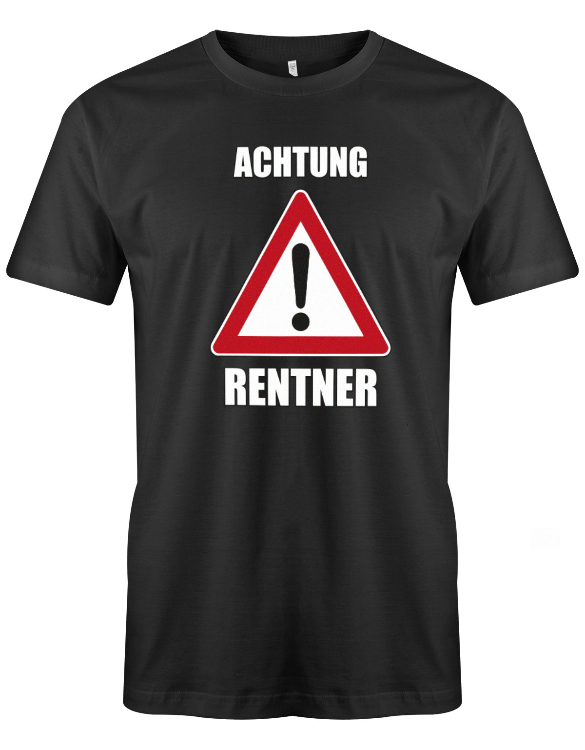 achtung rentner Rentner Shirt 2024 T Shirt Rente Bedrucktes rentner Shirt 24 schwarz 