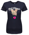 Best Friends Freunde Shirt BFF Hand in Hand Herz Shirt Navy