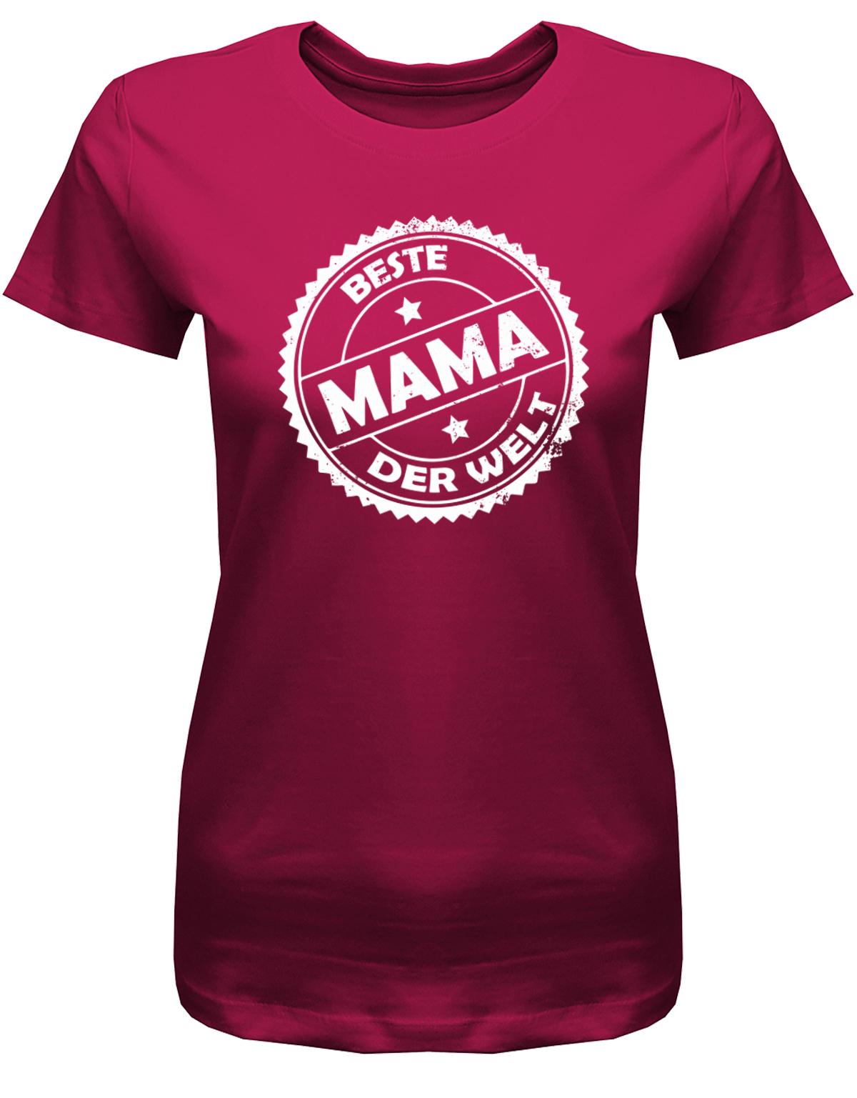 beste-Mama-der-Welt-Stempel-Grunge-Damen-Shirt-Sorbet