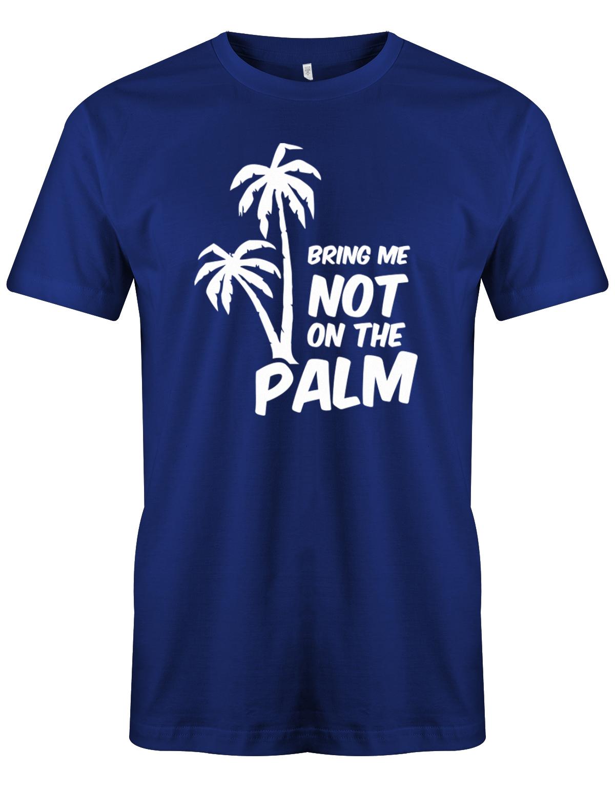 bring-me-not-on-the-Palm-Herren-Shirt-Royalblau