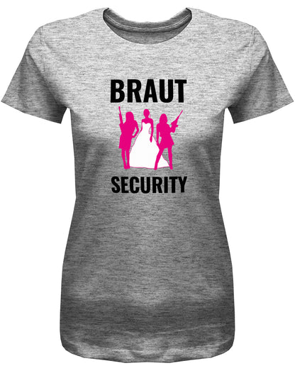 JGA Shirt Braut Security - Frauen