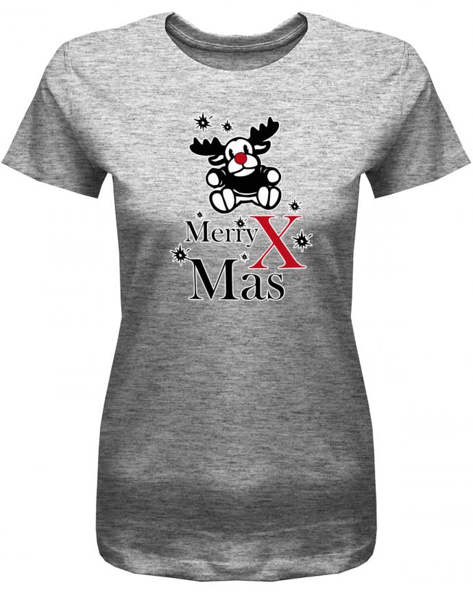 Merry X Mas - Weihnachten - Damen T-Shirt