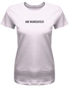 Frauen Tshirt mit Wunschtext. Minimalistisches Design. Rosa
