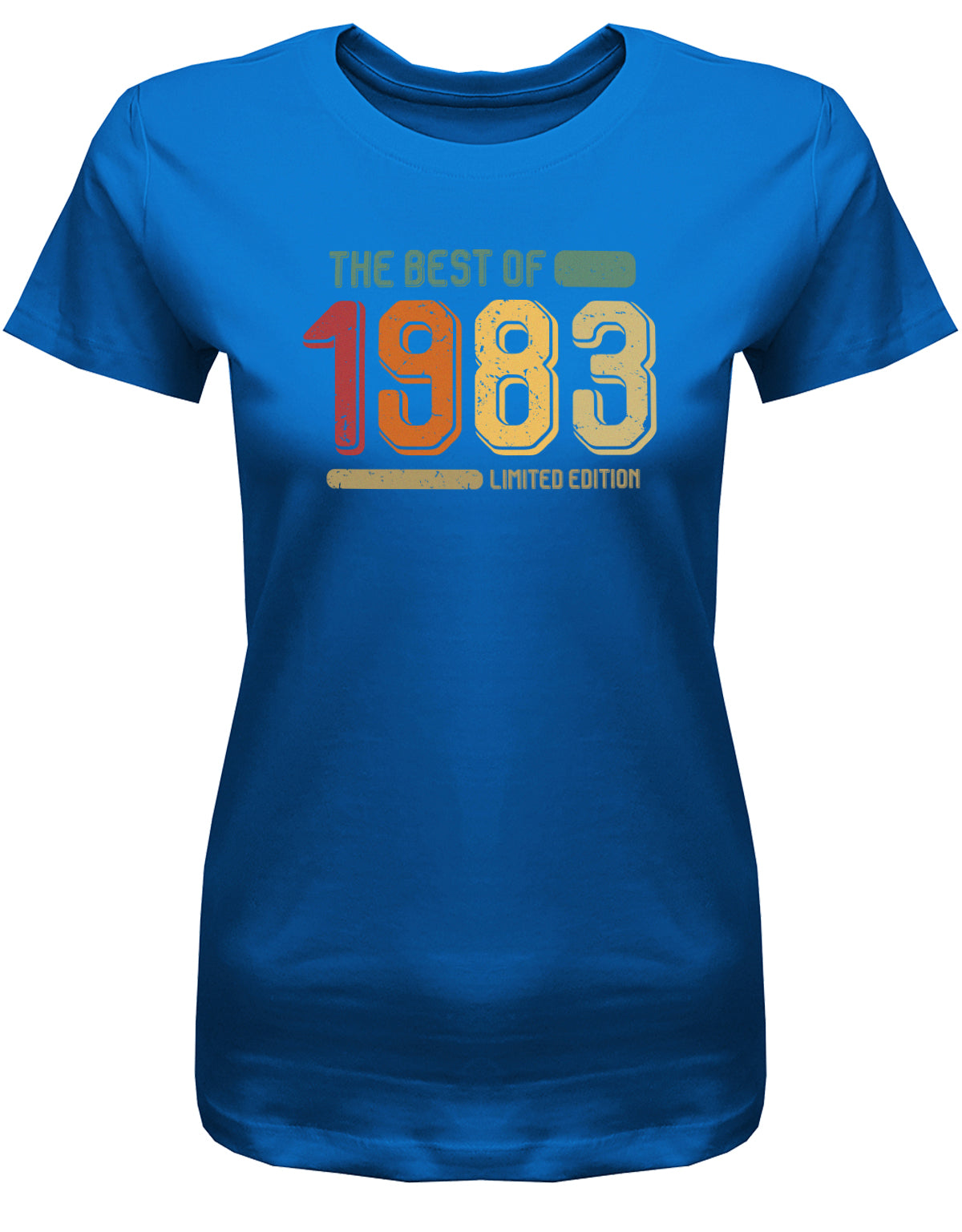 The Best of 1983 Limited Edition Retro Vintage - Jahrgang 1983 Geschenk Frauen Shirt