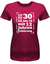 Lustiges T-Shirt zum 30. Geburtstag für die Frau Bedruckt mit: Ich bin nicht 30, ich 18, mit 32 Jahren Erfahrung. Geschenk zum 30 geburtstag Frau ✓ 1993 geburtstag Frau ✓ 30 Geburtstag tshirt ✓ shirt geburtstag 30 Sorbet