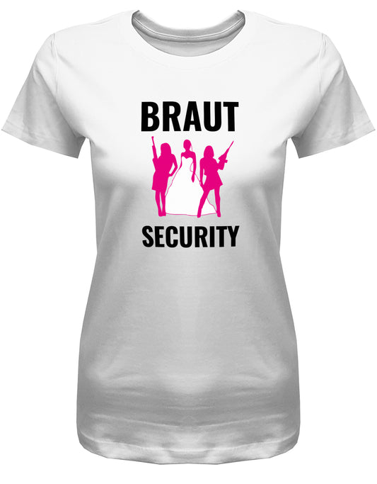 JGA Shirt Braut Security - Frauen