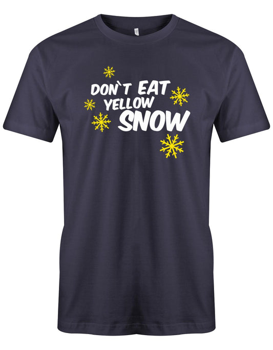 dont-eat-yellow-snow-herren-Shirt-navyzKw2adK8b5wHG
