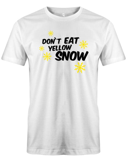 dont-eat-yellow-snow-herren-Shirt-weissSfTIuaH2sEJLG