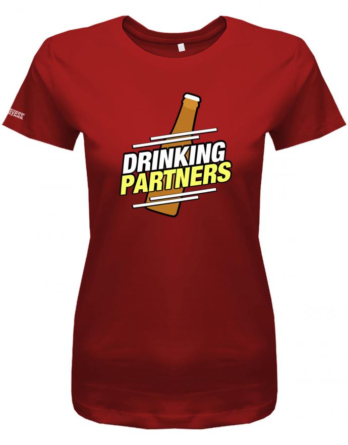 drinking-partners-damen-shirt-rot