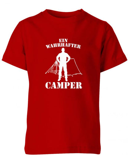 ein-wahrhafter-camper-kinder-shirt-rot