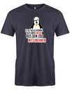 es-ist-v-llig-normal-sich-einen-Pinguin-aus-dem-Zoo-mitzunehmen-Herren-Navy