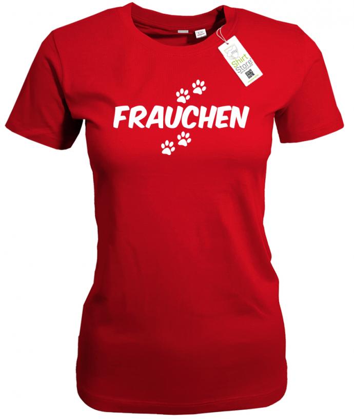 frauchen-damen-shirt-rot