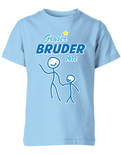 grosser-Bruder-Kinder-Shirt-Hellblau