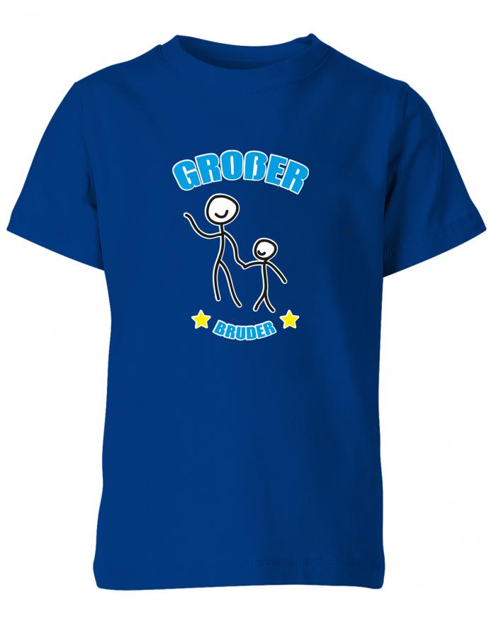 grosser-bruder-kinder-shirt-royalblau