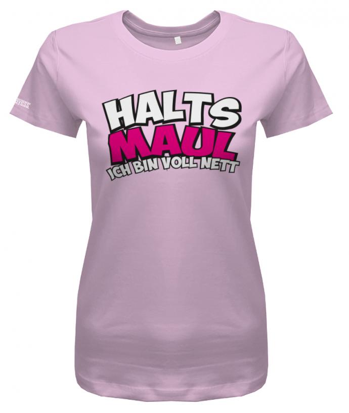 Damen ich myShirtStore nett Halts - Jayess® T-Shirt voll – bin Maul