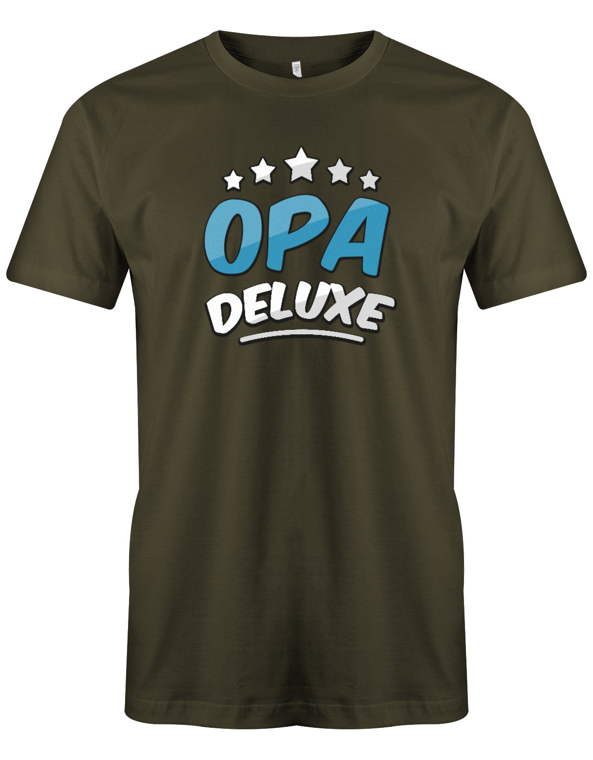 Opa T-Shirt – 5 Sterne Opa Deluxe. Army