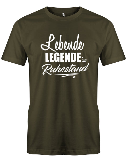 Lebende Legende Im Ruhestand - Rentner Männer T-Shirt