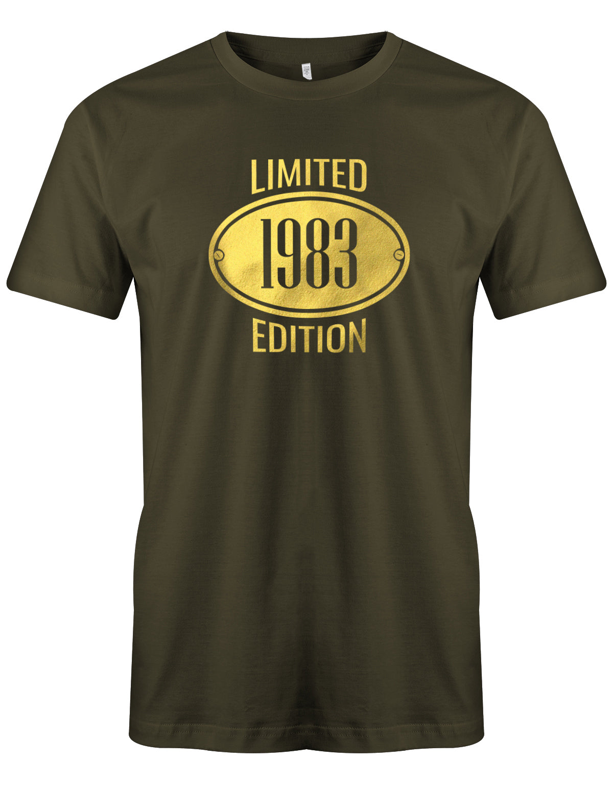 Limited Edition Gold 1983 - T-Shirt 40 Geburtstag Männer myShirtStore Army
