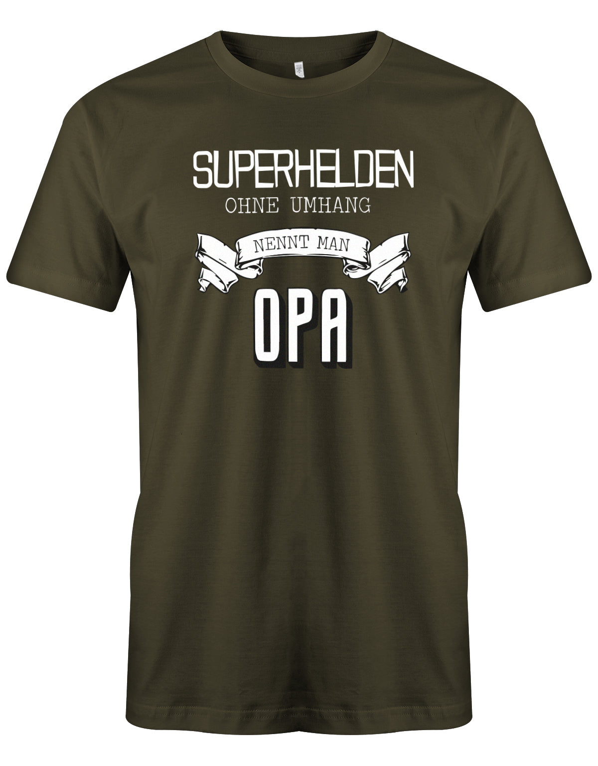 Opa T-Shirt – Superhelden ohne Umhang nennt man Opa Army