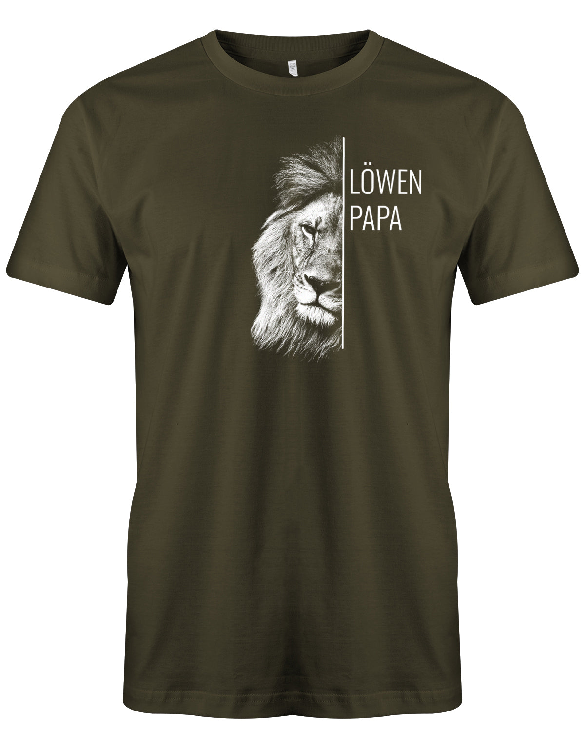 Löwen Papa Shirt Design - Löwenpapa Army