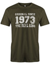 Original Since 1973 The Real King Grunge Look - Jahrgang 1973 Geschenk Männer Shirt