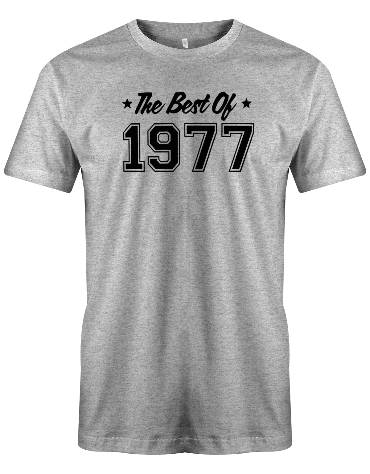The best of 1977 Geburtstag - Jahrgang 1977 Geschenk Männer Shirt