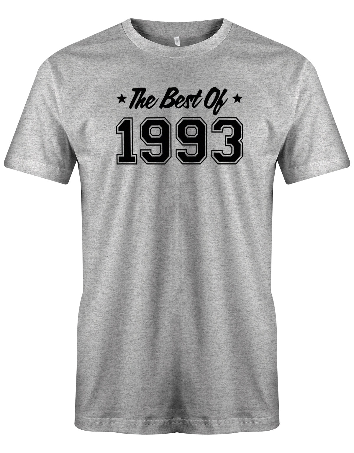 Cooles T-Shirt zum 30 Geburtstag für den Mann Bedruckt mit: The best of 1993 - das beste aus 1993. Das 30 Geburtstag Männer Shirt Lustig ist eine super Geschenkidee für alle 30 Jährigen. Man wird nur einmal 30 Jahre. 30 geburtstag Männer Shirt ✓ 1993 geburtstag shirt ✓ t-shirt zum 30 geburtstag mann ✓ shirt 30 mann Grau