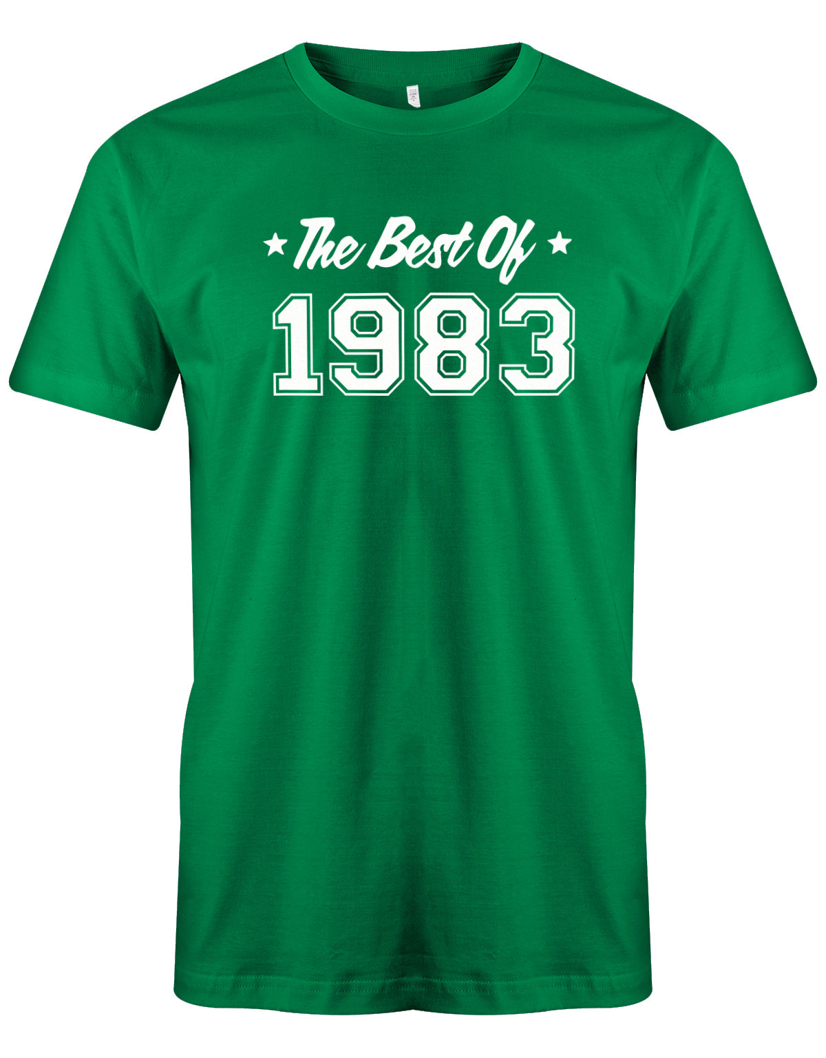 The best of 1983 - T-Shirt 40 Geburtstag Männer - Jahrgang 1983 TShirt  Grün