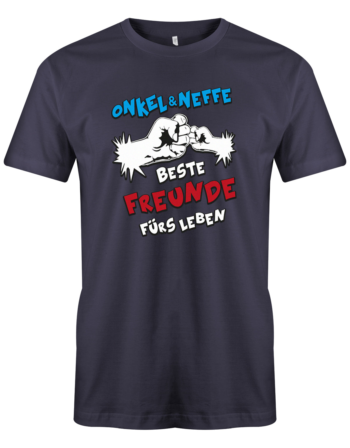 Onkel und Neffe - Beste Freunde fürs Leben - Comic - Herren T-Shirt
