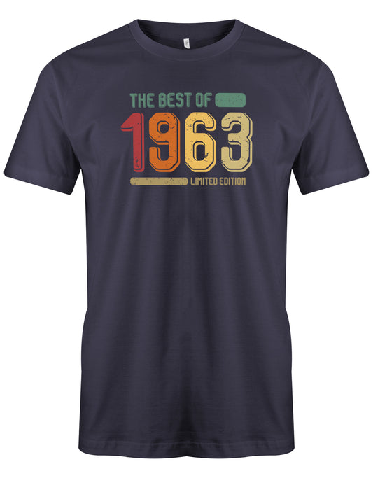 The Best of 1963 Limited Edition Vintage Retro - Jahrgang 1963 Geschenk Männer Shirt