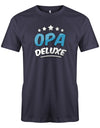 Opa T-Shirt – 5 Sterne Opa Deluxe. Navy