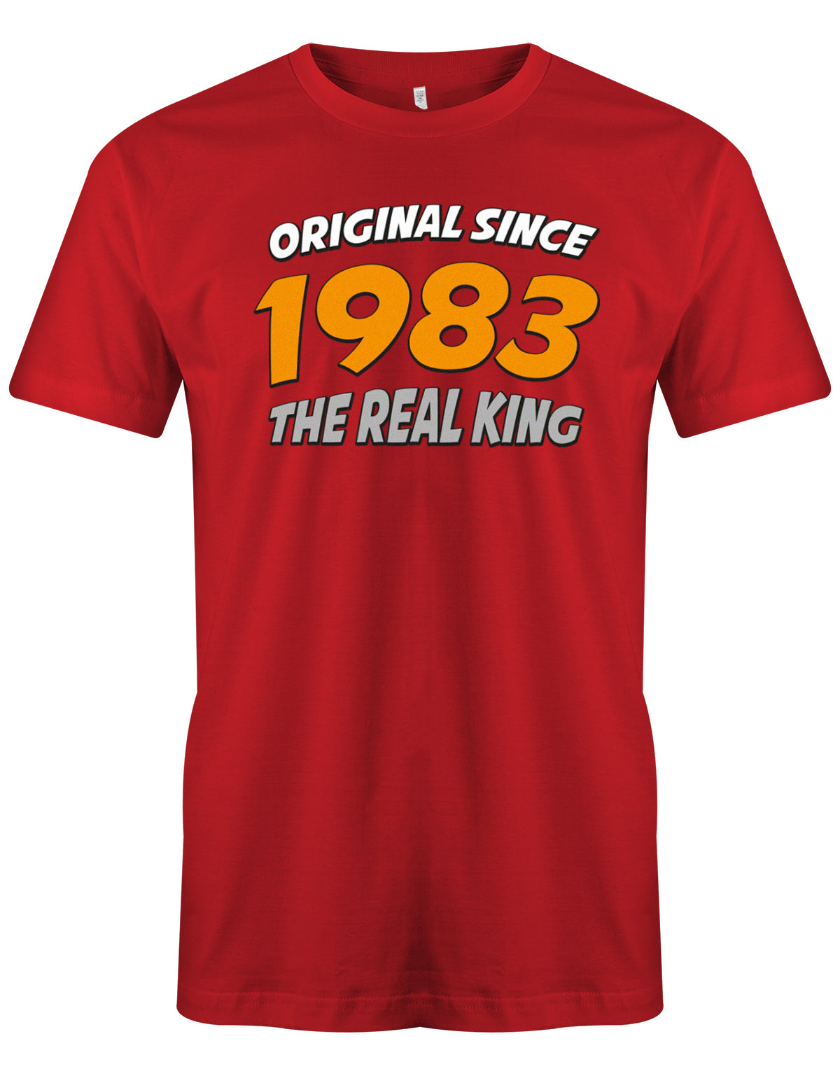 Original Since 1983 The Real King Race Design - Jahrgang 1983 Geschenk Männer Shirt