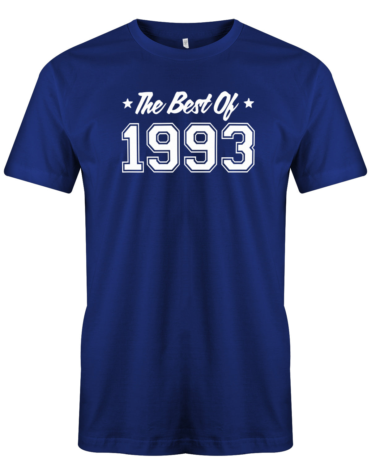 Cooles T-Shirt zum 30 Geburtstag für den Mann Bedruckt mit: The best of 1993 - das beste aus 1993. Das 30 Geburtstag Männer Shirt Lustig ist eine super Geschenkidee für alle 30 Jährigen. Man wird nur einmal 30 Jahre. 30 geburtstag Männer Shirt ✓ 1993 geburtstag shirt ✓ t-shirt zum 30 geburtstag mann ✓ shirt 30 mann Royalblau