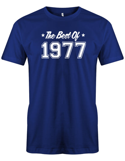 The best of 1977 Geburtstag - Jahrgang 1977 Geschenk Männer Shirt