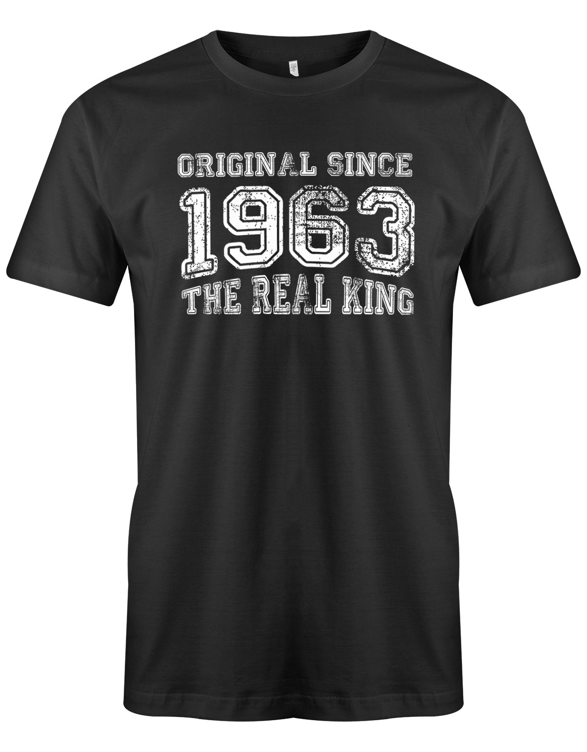 Original Since 1963 The Real King Grunge Look - Jahrgang 1963 Geschenk Männer Shirt