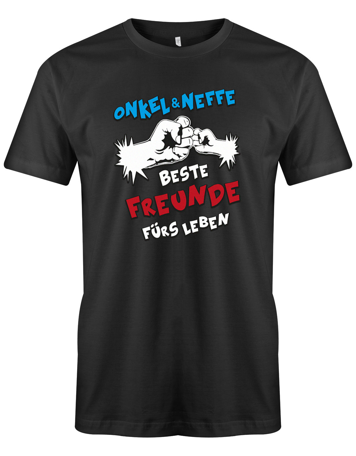 Onkel und Neffe - Beste Freunde fürs Leben - Comic - Herren T-Shirt