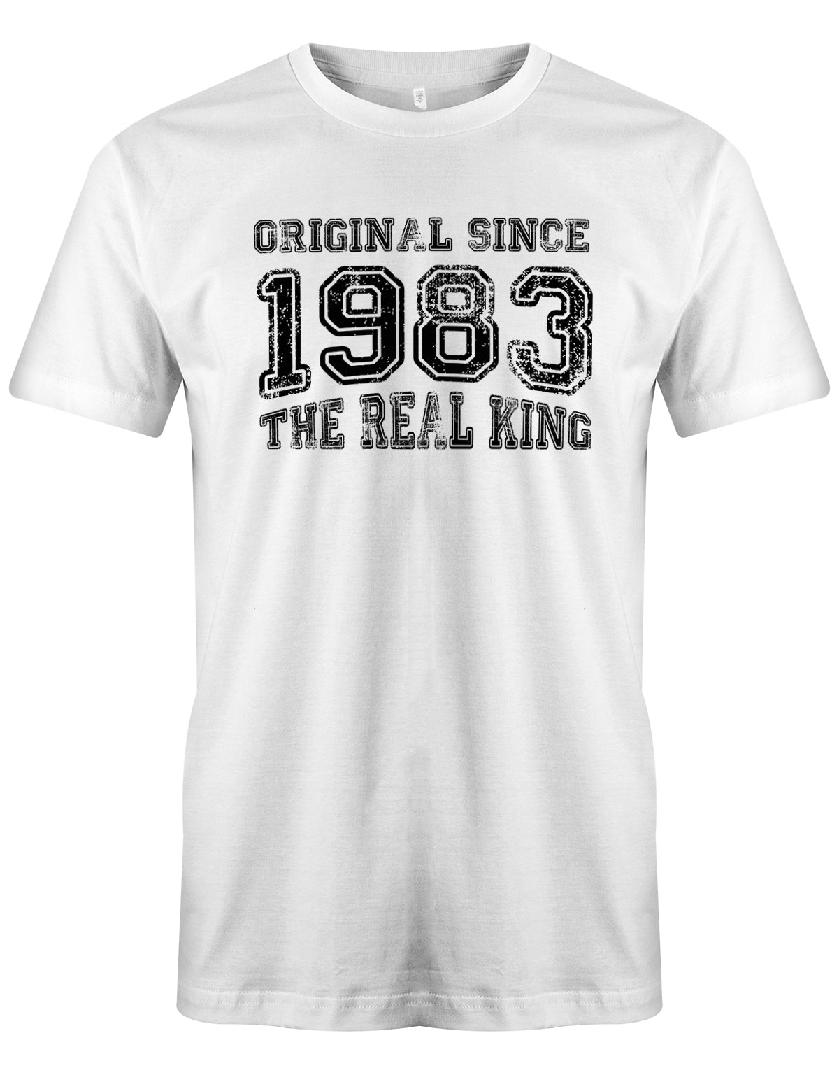 Original Since 1983 The Real King Grunge Look - Jahrgang 1983 Geschenk Männer Shirt