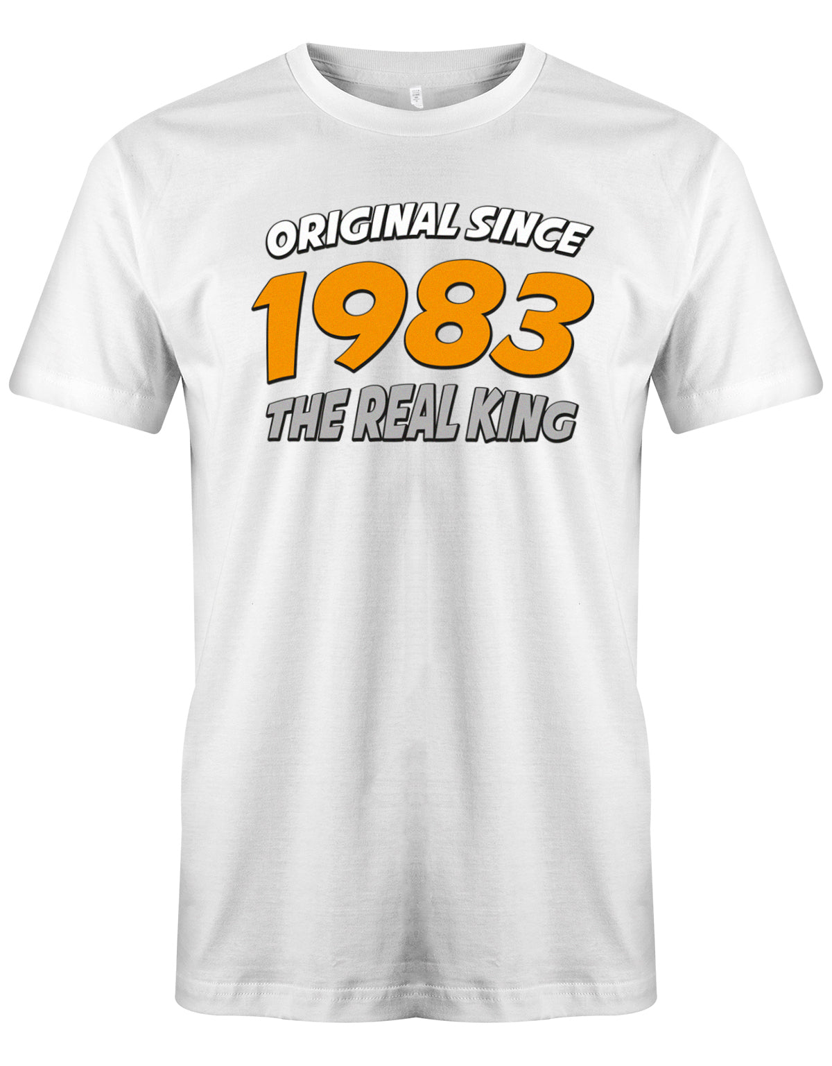 Original Since 1983 The Real King Race Design - Jahrgang 1983 Geschenk Männer Shirt