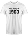 The best of 1963 Geburtstag - Jahrgang 1963 Geschenk Männer Shirt