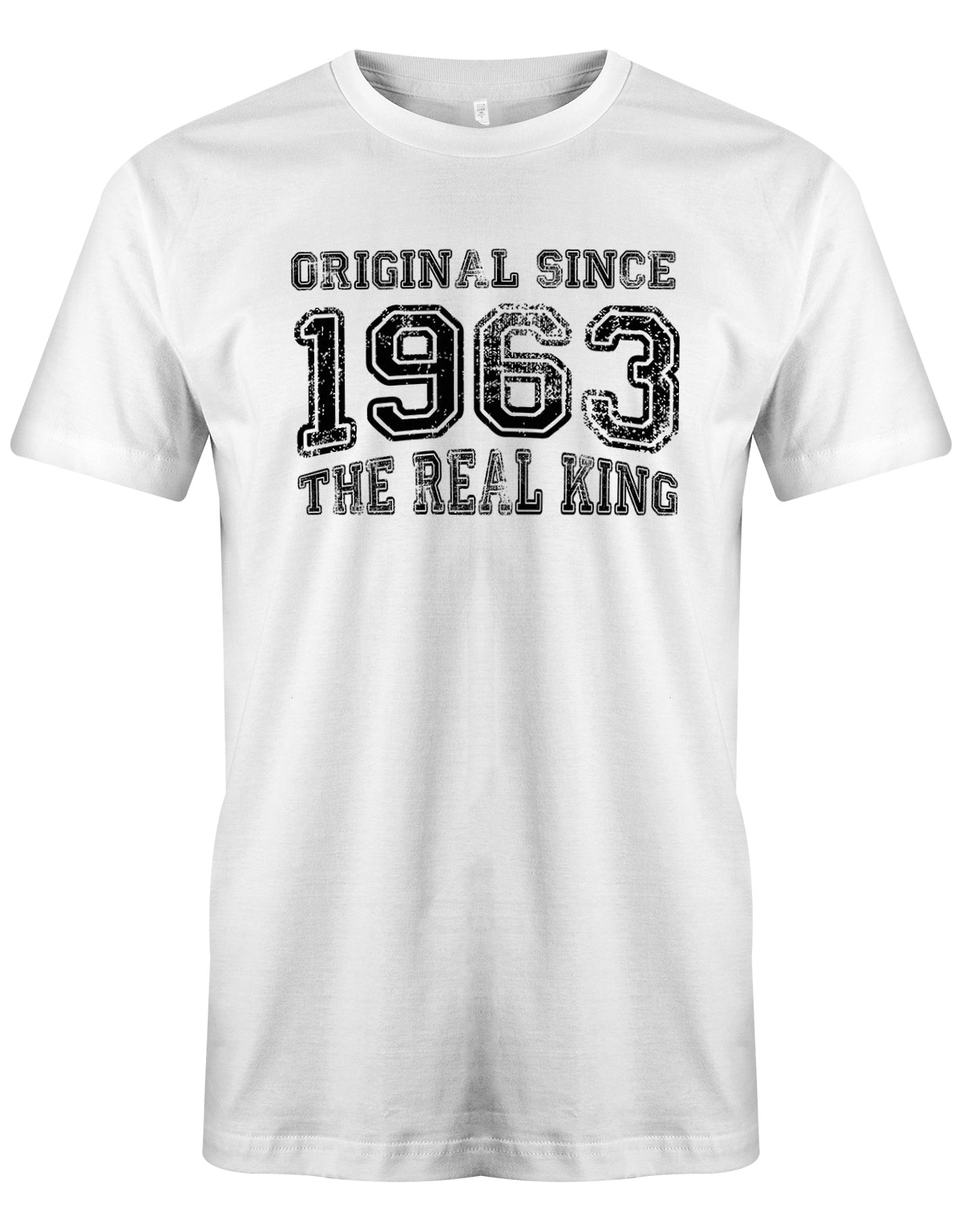 Original Since 1963 The Real King Grunge Look - Jahrgang 1963 Geschenk Männer Shirt